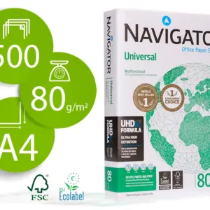 PAPEL A4 80 GRAMOS NAVIGATOR
