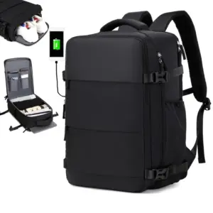 Mochila viaje cabina avion 40x20x25 para Ryanair Hombre mujer multifuncional Bolsillo Antirrobo mochila de viaje 20L