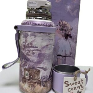 BOTELLA TERMO CON TAZA